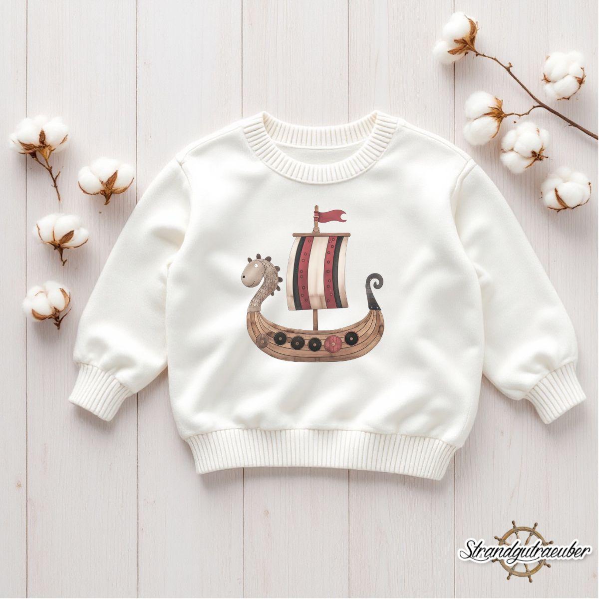 Buegelbild Wikingerboot Buegelbild Wikingerboot